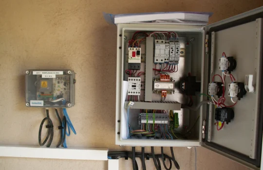 pompage dispositif de commande